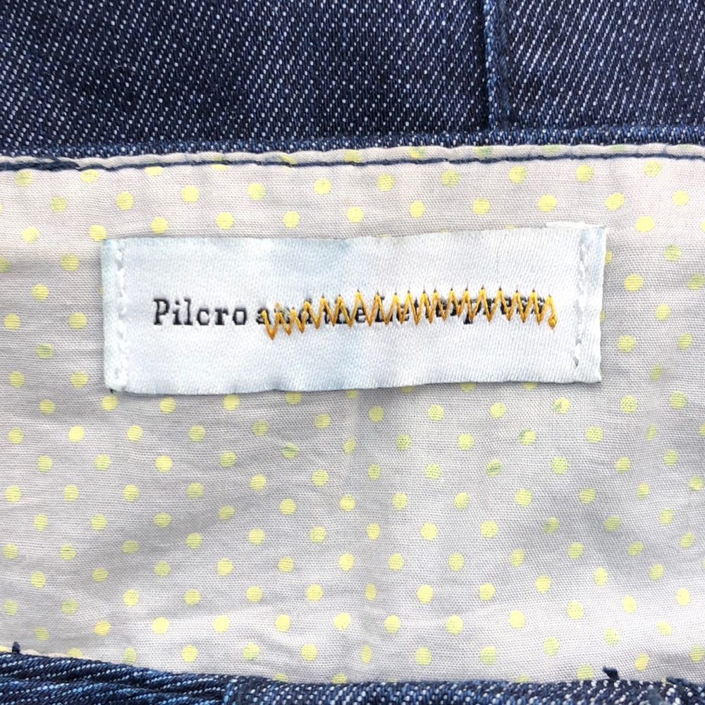 Pilcro & The Letterpress Button Front Skirt, 10 - Picture 4 of 6